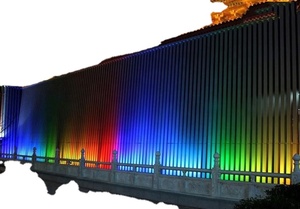 ไฟวอลวอชเชอร์ติดผนังกลางแจ้ง IP65 กระจกนิรภัย RGB LED พร้อมไดรเวอร์ DMX - Product Image 6