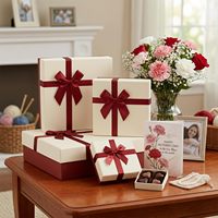 Juego de Cajas de Regalo Portátiles de Lujo Hechas con Materiales Reciclados con Tapas - Cajas Telescópicas de 16 Tamaños para Velas y Todas las Ocasiones
