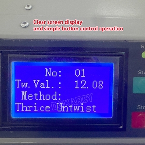 Mesin Penguji Putaran Benang Digital LCD Elektronik Akurasi Tinggi Otomatis Penghitung Putaran Benang - Product Image 3