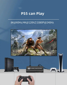 8k60hz HDMI chuyển đổi 3 trong 1 ra 4K240hz HDR10 + HDCP 2.3 CEC HDMI 2.1 Switcher với ps5/4 Xbox Nintendo chuyển đổi Apple TV Fire Stick - Product Image 5