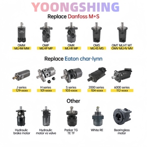 Moteur hydraulique orbital Blince OMM OMP OMR OMS OMT OMV Rexroth Eaton Sauer Dan-foss à grande vitesse pour plateforme de forage - Product Image 5