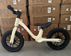 Sepeda keseimbangan bayi, Model baru 12 inci untuk <span class=keywords><strong>2</strong></span>-6 tahun bingkai tahan guncangan penuh sepeda dorong murah - Product Image 5