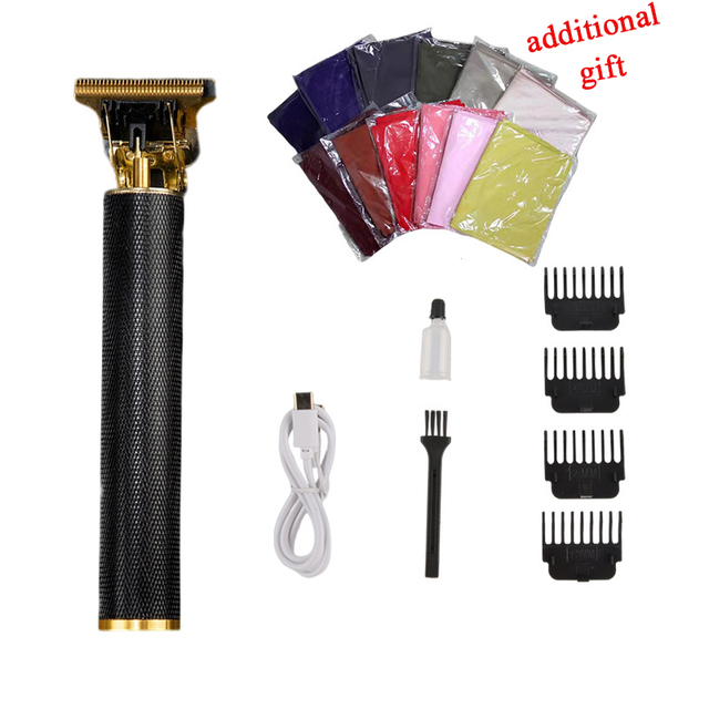 Vintage T9 Cordless USB Electric Hair Trimmer T Blade Hair Cutting Machine for Household and Hotel Use
