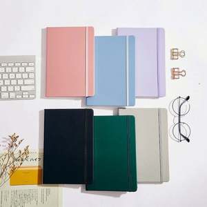 Custom Logo <b>A5</b> Notebook Business Linen Journals PU Leather Hardcover Notebooks Promotional Gift - Product Image 2