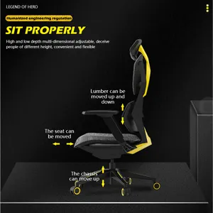 Роскошное удобное дизайнерское роскошное Сетчатое эргономичное кресло Silla для геймеров Cadeira Gamer Racing Gamer Chair