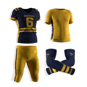 Maillot de compression pour football américain, sous-vêtement de rugby, design anti-bactérien et anti-humidité pour les joueurs de ligue - Product Image 2