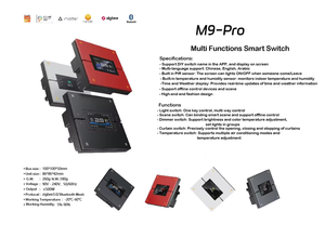 TUYA ZigBee madde akıllı anahtar 4-Button kontrol PC insan vücudu algılama APP ev otel perdeler için uzaktan zamanlama fonksiyonu sahne - Product Image 2