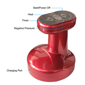 Masajeador eléctrico de acupuntura, masajeador adelgazante corporal de acupuntura, masajeador de calor de raspado Guasha, terapia de acupuntura de presión negativa - Product Image 5