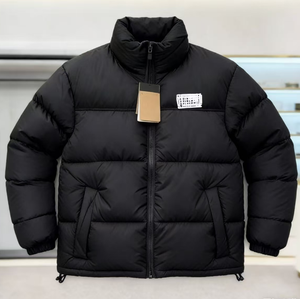 <span class=keywords><strong>เสื้อ</strong></span>แจ็คเก็ตสำหรับผู้ชายแบบกันลม คอตั้ง ทรงพัฟเฟอร์ สำหรับฤดูหนาว  บุด้วยใยฝ้าย น้ำหนักเบา เนื้อผ้าเรียบลื่น - Product Image 3