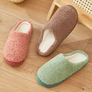 <span class=keywords><strong>Ciabatte</strong></span> in <span class=keywords><strong>peluche</strong></span> per interni da donna ingrosso, - Product Image 3