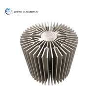 Fabricant de dissipateurs thermiques électroniques en alliage d'aluminium extrudé de précision, faible MOQ, radiateur de dissipation thermique en aluminium anodisé