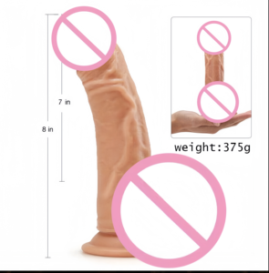 Molde de silicona natural grande para dildo, dildo realista de silicona líquida con ventosa para uso anal <span class=keywords><strong>gay</strong></span>, juguete sexual femenino - Product Image 6