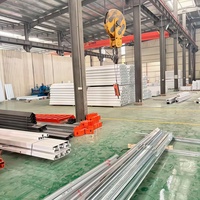 Maisons conteneurs modulaires préfabriquées en kit 20ft 40ft, conception portable et démontable, pour bureaux, villas, hôtels, avec panneaux sandwich