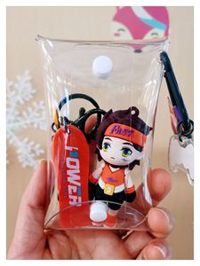 Emballage Transparent avec boutons, sac à poignée en plastique PVC - Product Image 2