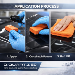 CARPRO DQUARTZ GO เคลือบเซรามิก ให้ความเงางามสูงสุด ปกป้องสีรถยนต์ ป้องกันได้นาน 9 ปี 50 มล. - Product Image 2