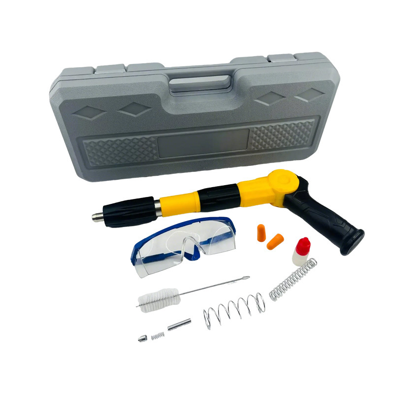 Специальный стальной пневматический пистолет JQ6004 DIY промышленный инструмент для украшения потолков и бетона пневматический потолочный пистолет