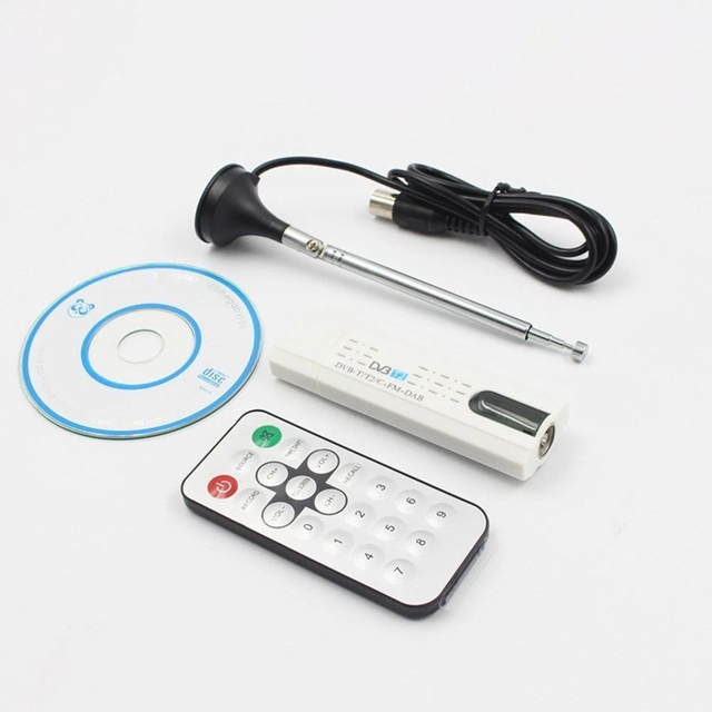 24-1700MHz Tunable Linux/Windows Driver Bulk OEM SDR DVB-T2 USB Dongle