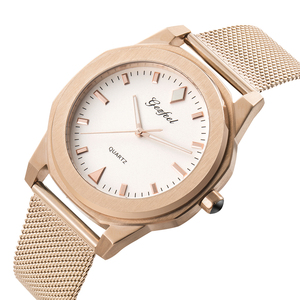 Relojes de cuarzo de lujo GFL-Z1120-6 con esfera luminosa personalizada de marca propia, movimiento 2035 y caja de acero inoxidable. - Product Image 1