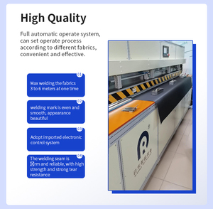 Máquina de soldadura automática de persianas enrollables EISENKO 8000W, nueva, 220V, área de soldadura de 3M, certificación CE, bolsillo inferior, directo de fábrica - Product Image 4