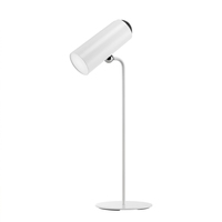 Lampe de bureau étoilée avec lampe torche, lampe de table LED pliable 2 en 1, lumière étoilée compacte pour dortoir d'étudiant, chambre à coucher, chevet