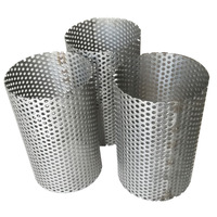 Tube filtrant perforé sans soudure en acier inoxydable 304, tuyau métallique double couche, tamis, norme JIS, industriel 316L
