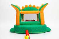 Mini château gonflable animal crocodile 370*335*280cm à vendre – Château gonflable pour parc d'attractions et divertissement