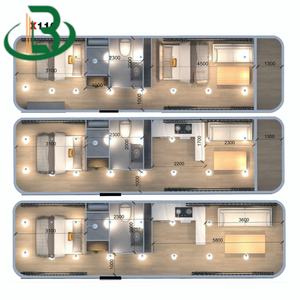Maison préfabriquée en conteneur, capsule de camping, maison capsule avec vue panoramique, hôtel spatial, villa, sites panoramiques - Product Image 3