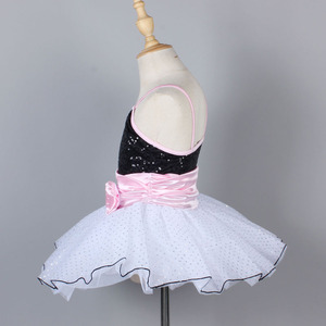 Vestito <span class=keywords><strong>da</strong></span> <span class=keywords><strong>ballo</strong></span> per <span class=keywords><strong>bambina</strong></span> in morbido filato, tutù per esibizioni di danza classica - Product Image 2