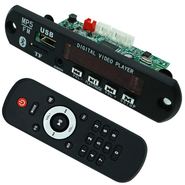 HD 1080P Video MP5 Decoder Board with FM Radio Support Audio Decoder Accessories PCBA Genre HSC3006 Custom Brand