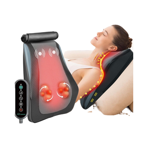 Massaggiatore <span class=keywords><strong>Shiatsu</strong></span> 3D Snailax con Funzione Riscaldante per Alleviare il Dolore a Schiena/Collo/Spalle/Gambe, Cuscino con Funzione Musicale 30W, Regalo Perfetto - Product Image 1