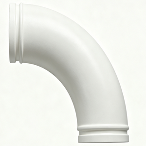 Raccord coudé en <span class=keywords><strong>plastique</strong></span> OEM de précision sans soudure à 90 degrés pour tuyaux de béton - Product Image 1