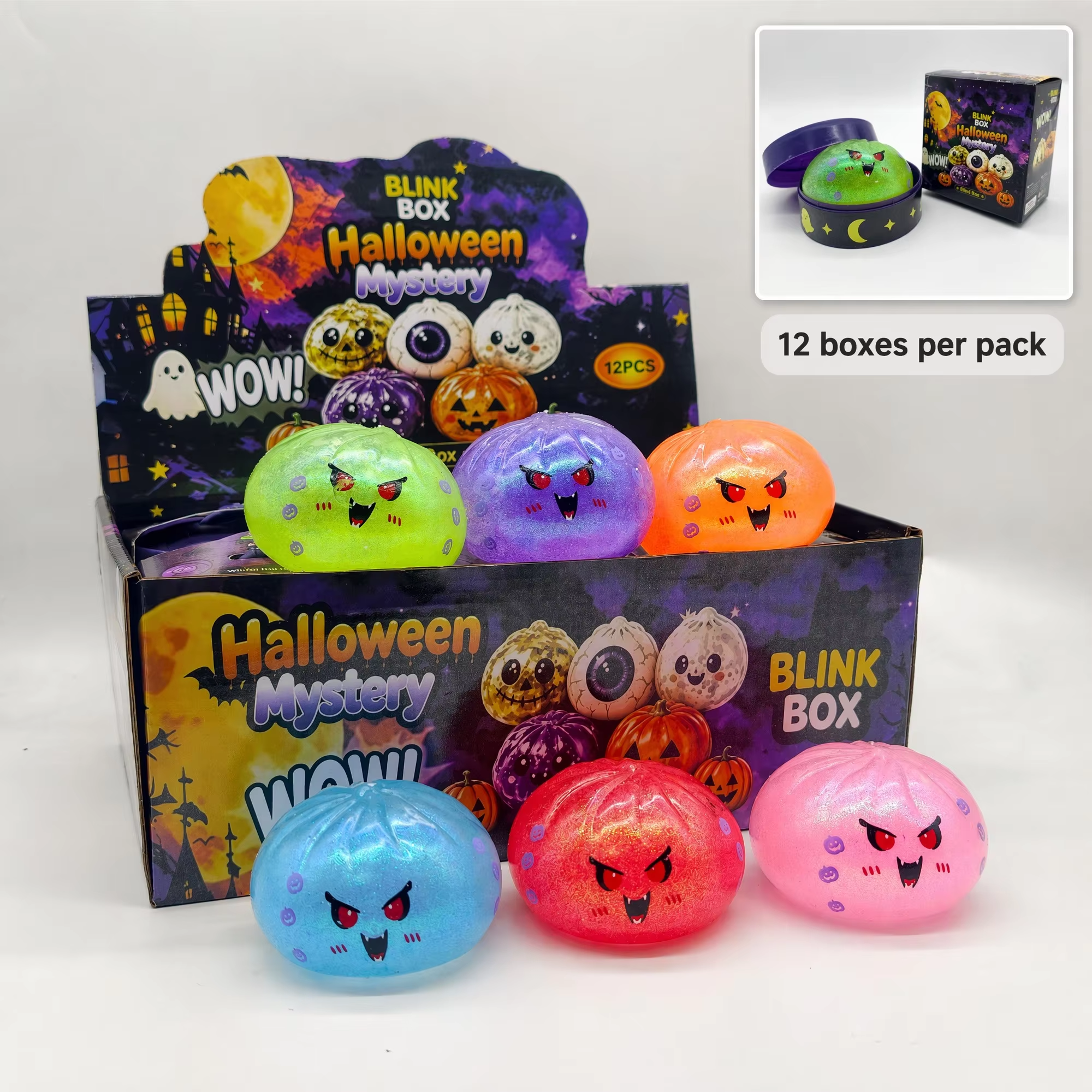 8,5 cm 2 pièces/couleur + 12 boîtes intérieures