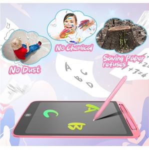 Çocuklar için 2 paket LCD yazma tableti, 8.5 inç renkli Doodle kurulu çizim tableti, seyahat oyunları öğretici oyuncaklar, doğum günü hediyeleri oyuncaklar - Product Image 4