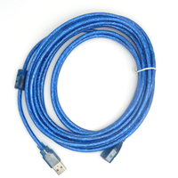 Câble d'extension USB de haute qualité 30AWG 28AWG 26AWG en cuivre nu, Type A mâle vers femelle, 50 cm 1 m