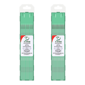Aghi in Tungsteno Rossi da 150mm per Saldatura ad Arco Argon di <span class=keywords><strong>Gioielli</strong></span>, Elettrodi in Tungsteno WT20 per Saldatura TIG, Bacchette in Tungsteno per Saldatura TIG - Product Image 1