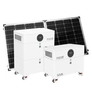 Système solaire complet empilable hors réseau et hybride avec batterie de 30 kWh, 48 volts, 6 kVA de secours - Product Image 1