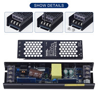 Alimentation LED 12V 24V DC 1A 2A 3A 5A 10A 15A 20A 30A, alimentation à découpage pour caisson lumineux
