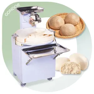 Countertop Bread Rounder Philippine Circular Tortilla Auto Dough Divide and Machine with Hopper