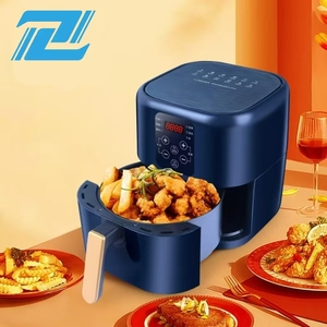Appareils électroménagers de marque chinoise, un nouveau modèle carré bleu de 6,5 litres, doté d'un style élégant et simple, <span class=keywords><strong>friteuse</strong></span> à air - Product Image 1