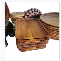 Papan Potong Kayu Walnut Hitam Kustom, Papan Charcuterie dengan Mesin CNC, Laci, Piring Sajian, Set Pisau Penyaji, Peralatan