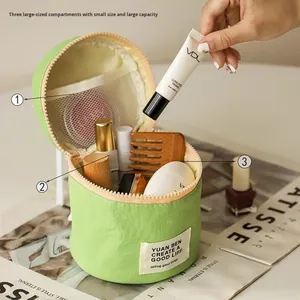 2024 nouvelle mode sac de maquillage portable pour femmes grande capacité organisateur Portable Durable pour trousse de toilette pour les <span class=keywords><strong>voyages</strong></span> d'affaires - Product Image 2