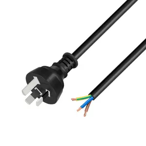 Ip20 Australia Saa Plug Power Cord Extension Australia Flat Extension Cord