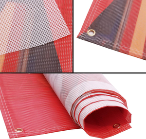 Banderoles publicitaires extérieures en vinyle maillé PVC imprimées sur mesure, fabriquées pour la promotion d'événements, produit d'usine - Product Image 2
