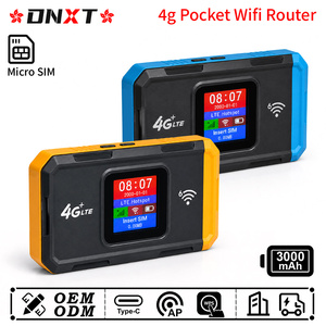 เราเตอร์ไวไฟพกพา DNXT 4G ความเร็ว 300Mbps รองรับ WPS อินเทอร์เน็ตพกพา WiFi6 4G LTE สำหรับการเดินทาง - Product Image 1