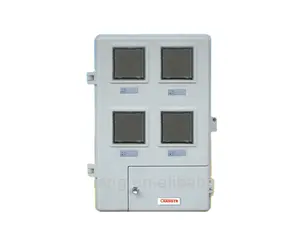 SMC DMC Một Pha 4 Gang Điện Meter Hộp