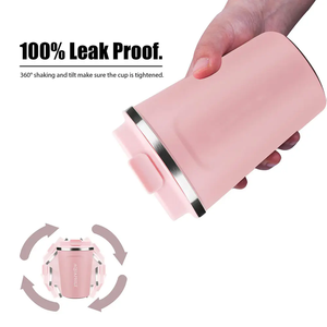 智能不锈钢旅行咖啡杯智能保温杯温度显示健身房户外完美热饮不倒翁 - Product Image 4