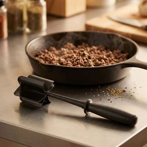 Nuevo y Personalizado: Triturador de Carne de Plástico con 5 Cuchillas Curvas, Apto para Lavavajillas, de Grado Alimenticio ABS, Bajo MOQ, para Hamburguesas - Product Image 4
