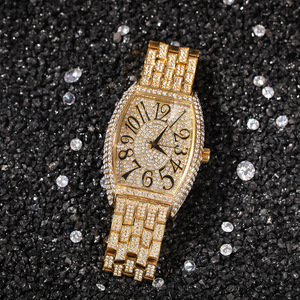 <span class=keywords><strong>Orologio</strong></span> Quadrato Hip Hop da Uomo, Orologi di Lusso con Diamanti, Orologi Classici per Uomo e Donna, Spedizione Diretta - Product Image 5