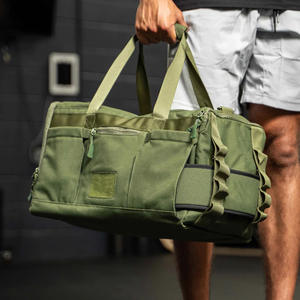 Bolsa Deportiva Cross Border, Gran Capacidad, Resistente al Agua, Tela Oxford, Viajes, Aire Libre, Unisex, Verde Militar, Primavera 2024 - Product Image 1