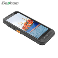 5,7 pulgadas Android 12 con GMS 4G robusto inalámbrico de mano PDA 1D 2D Qr escáner de código de barras inventario terminal de datos móviles WIFI BT GPS